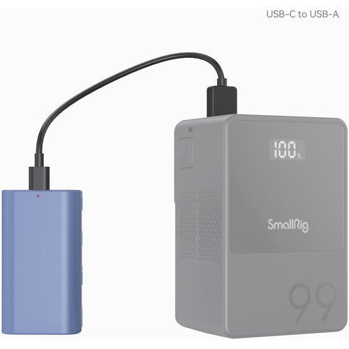 SmallRig L-Series/NP-F550 USB-C Battery (3500mAh, Blue) 4331