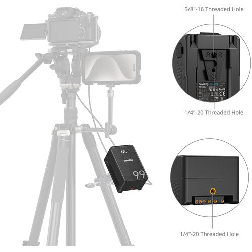 SmallRig VB99 SE Mini V-Mount Battery (6800mAh) 4608